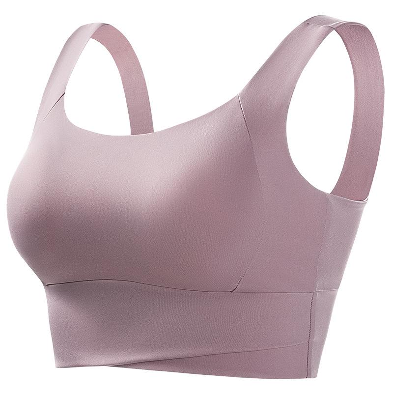 Sport Bras for Women GYM Running Yoga Beauty Back Vest Tank Tops Lager Size Wire Free Push up Padded Shock Absorption Bralette