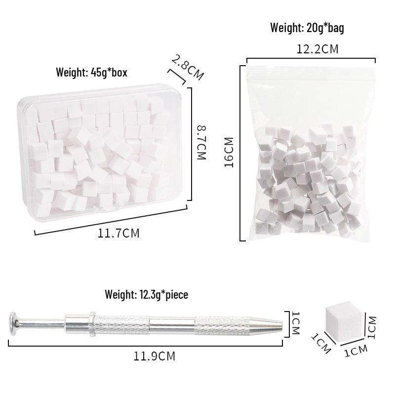 Nail Art Mini Tofu Sponge Gradient Blending Tool