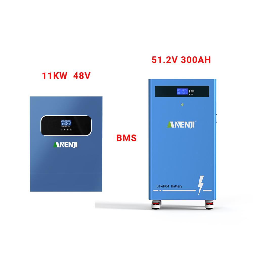 ANENJI 11KW 48V Hybrid Solar Off-Grid