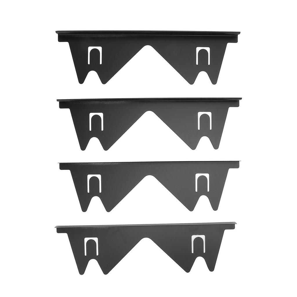 4Pcs Stove Counter Gap Cover Stainless Steel 13.8 To 27.6in Adjustable Length Stove Gap Filler