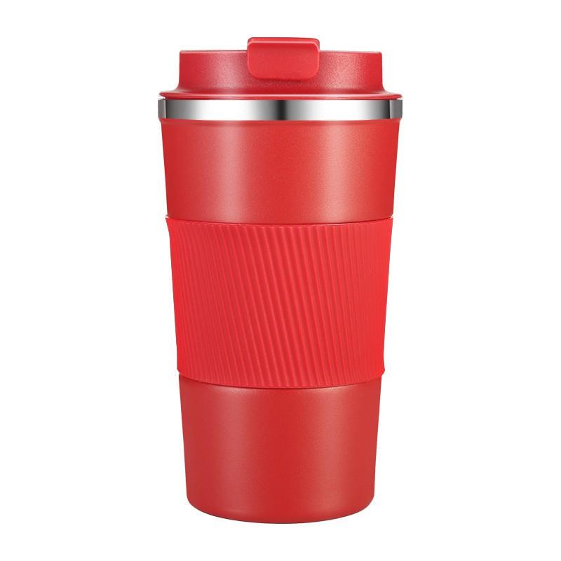 Stainless Steel Vacuum Insulated Travel Mug With Locking Lid 380ml 510ml Double Wall Office Car Home Use