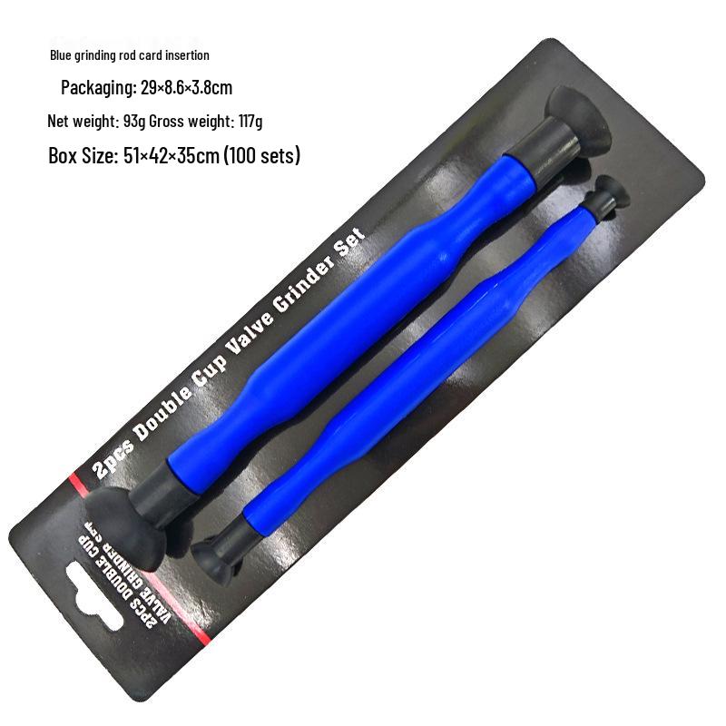 Pneumatic Valve Lapping Tool with Suction Cup and Paste for Car Repair