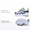 Li Ning Kids Non-Slip Wear-Resistant Low-Top Running Shoes Kids Sneakers White Blue Gray YKNT010-5