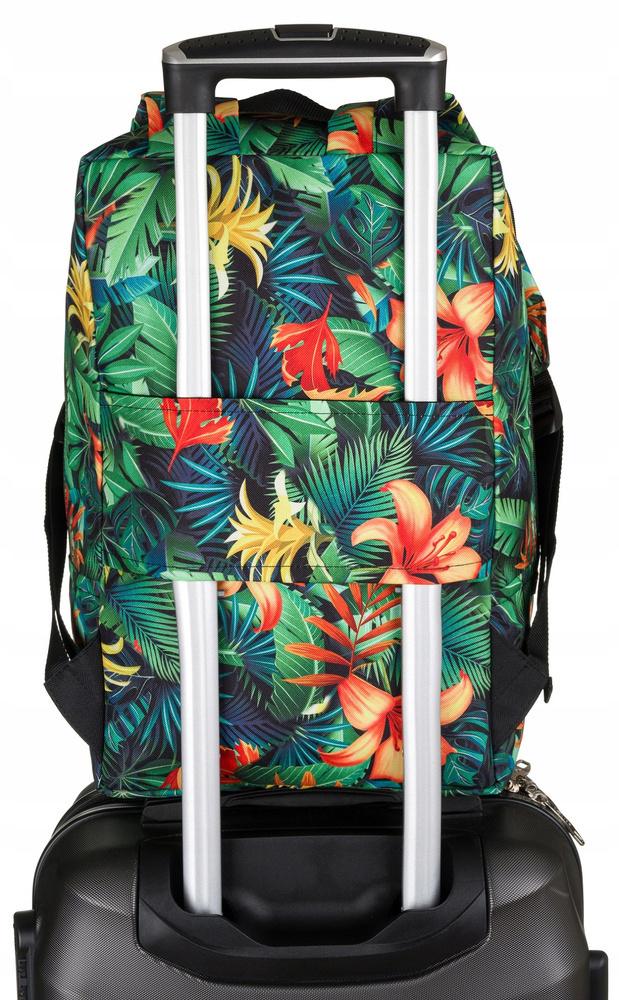 Rucksack-Reisetasche mit Koffergriff - Peterson