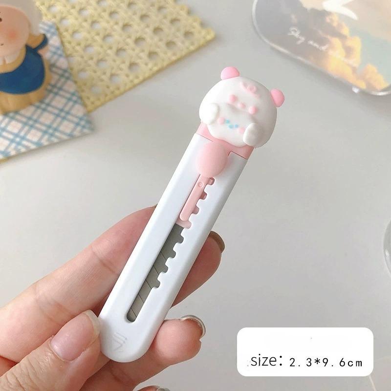 Cartoon Practical Art Knife Mini Student Stationery Envelope Express Unboxing Knife Office and Student Supplies