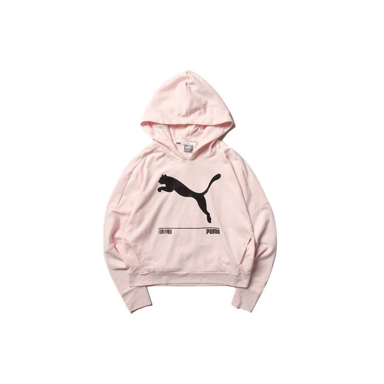 (WMNS) PUMA Casual Sports Breathable Hoodie Pink Red Women s 582780-17 S