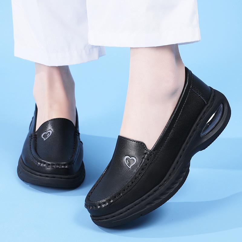 Plus Size Shoes for Women 34-42 Spring Summer Autumn Women Slip On Platform Wedges Comfortable Non-slip Nursing Shoes