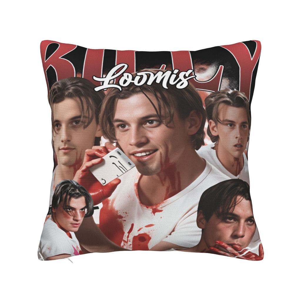 Billy Loomis Kissenbezug Horrorfilm Scream Bequemer Kissenbezug Niedliche Lustige Kissenhülle Für Sofa Heimdekoration