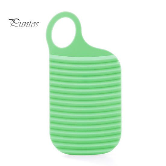 Plastic Washboard for Laundry Portable Mini with Convex Points, Compact Non-Slip Scrub Small Board Board, Hand-held Supplies Collars Cuffs Socks