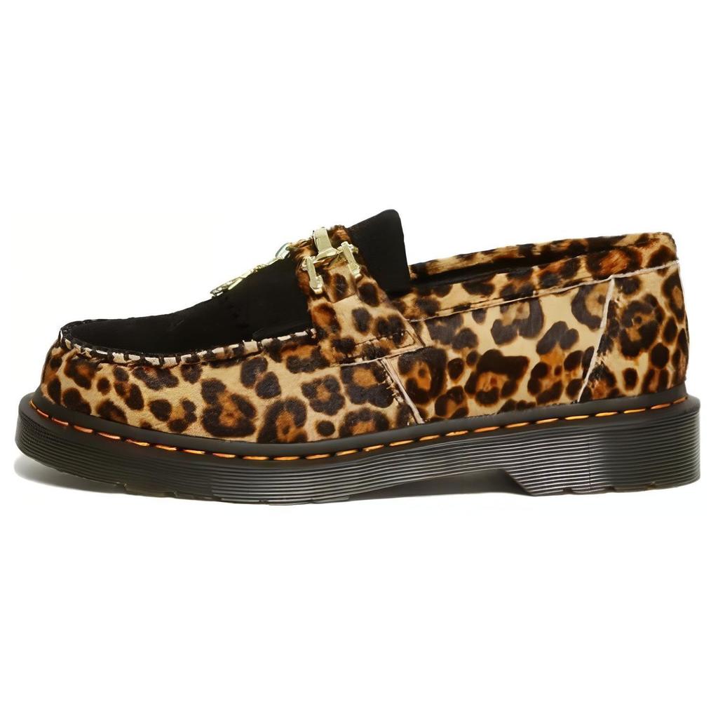 Dr. Martens Adrian Suede Fashion Comfortable Loafers Unisex Loafers Yellow Black 31506948