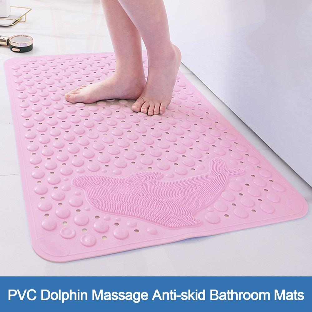 Water Absorption Bath Mat Non-slip Floor Rug Durable Doormat  Bathtub