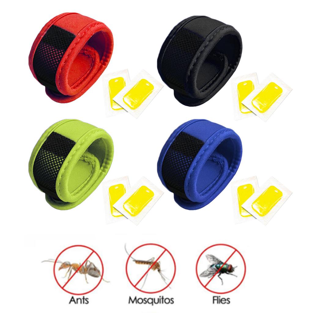 Buy Natural Mosquito Repellent Bracelet Wrist Band with 2 Repellent