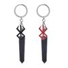 Anime Spiel Berserk Schwert Schlüsselanhänger Cooler Drachentöter Schlüsselanhänger Tasche Rucksack Schmuck Dekoration für Männer Fans Geschenke