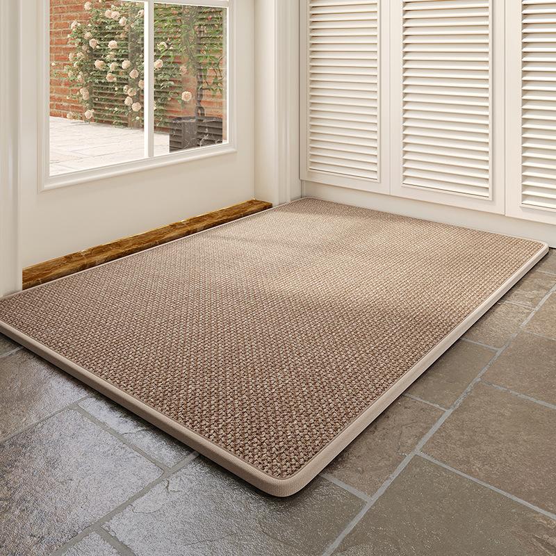 

Коврик для входа, светлый, люксовый, усовершенствованный, сенсорный, коврик для двери, коврик для двери, коврик для пола, грязеотталкивающий, нескользящий коврик для прихожей 50x80cm