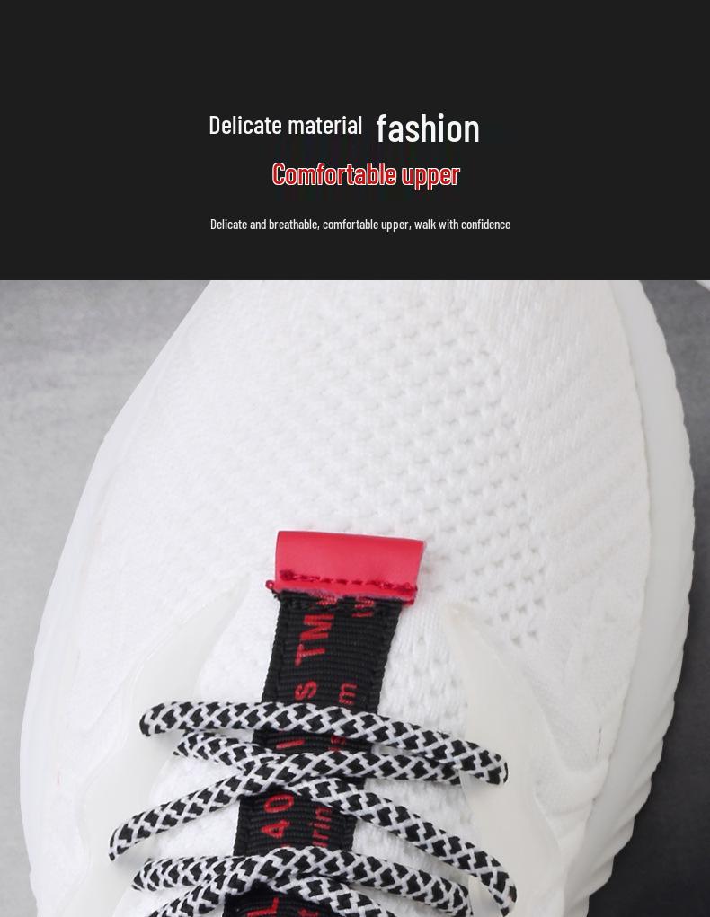 Men's 2025 Fly-knit Breathable Running Shoes - Casual, Trendy, Fashionable Sports Footwear for Spring & Autumn