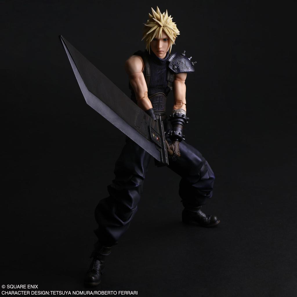 Square Enix Final Fantasy VII Rebirth PLAY ARTS Kai Cloud Strife Actionfigur