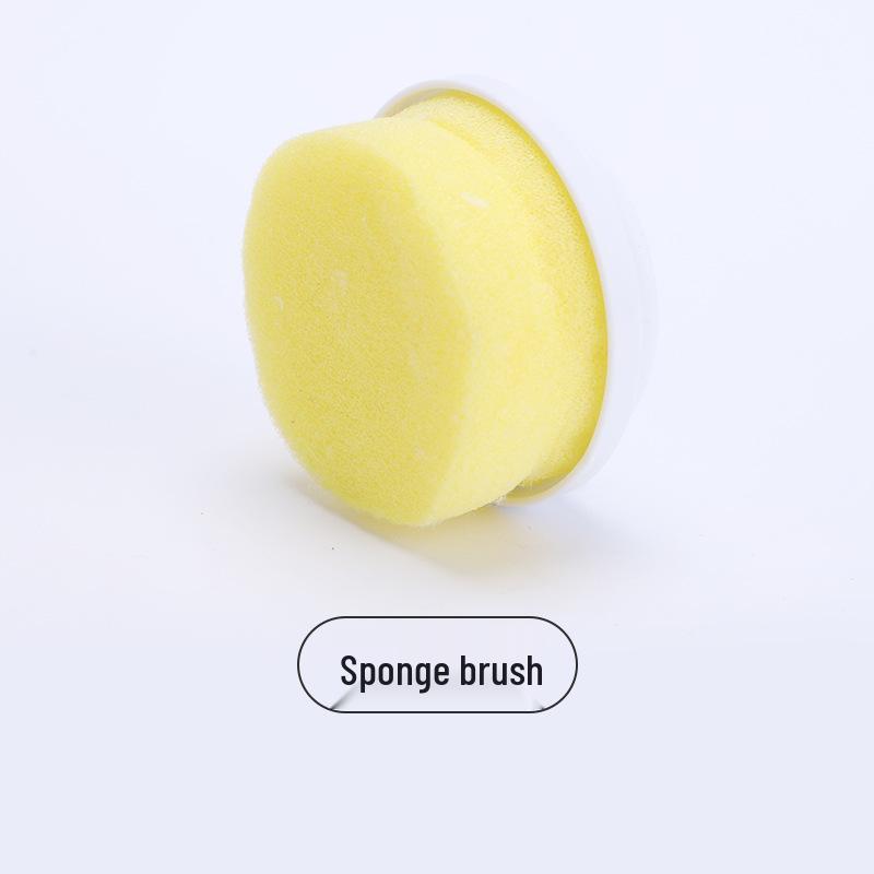 Cross-Border Waterproof Wireless Cleaning Brush for Kitchen & Bathroom - Portable, Multi-Functional, with Replacement Heads.