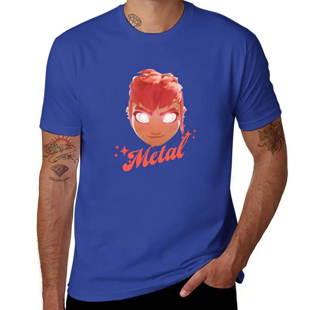 Nimona Shirt Nimona Book Tshirt Lets Nimona Animation T-Shirt Blue Archive for a Boy Mens Shirts Graphic Tee