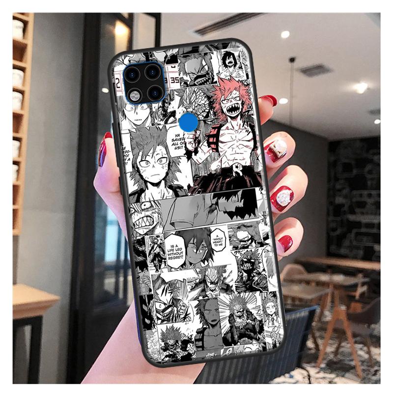 

Мягкий чехол My Hero Academy Deku Manga Collage для Xiaomi Redmi Note 11 Pro Note 10 Pro Note 9 Pro 10S 9S 8T 9A 9C 9T Redmi 9A