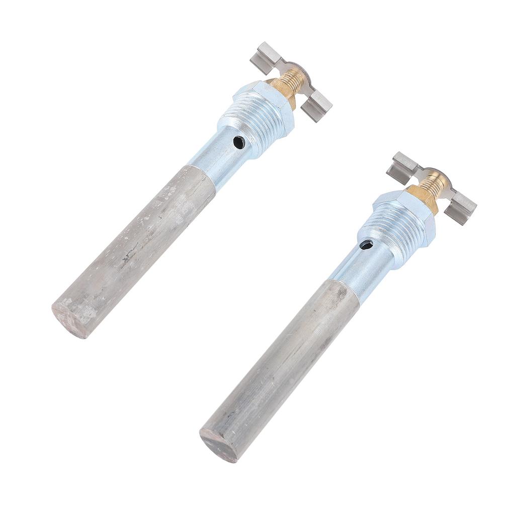 2 Sets RV Water Heater Anode Rod 4.5 X 1 2 NPT Aluminum Magnesium Anode Rod Replacement for Atwood Water Heater