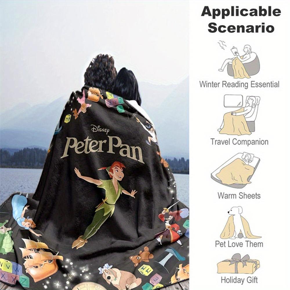 1pc, Disney Peter Pan Blanket Seasonal Universal, Living Room, Travel, Camping, Car Blankets
