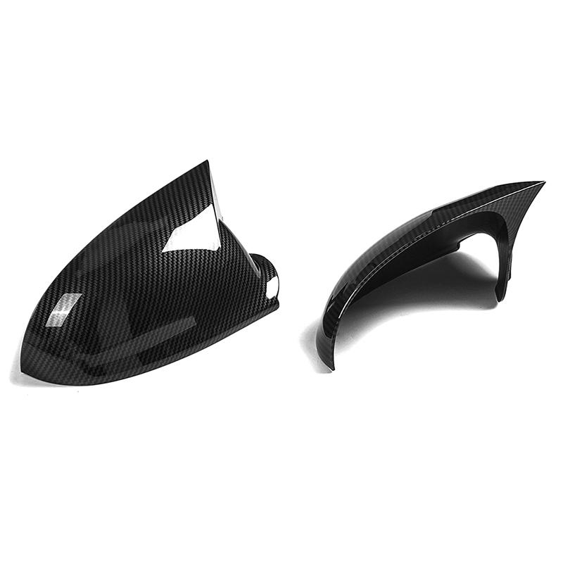 Rhyming Side Mirror Cover Wing Rearview Mirror Caps Fit For VW Golf MK5 GTI 2003 - 2009 Jetta 5 Passat B6 B5.5 OX Horn