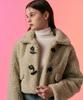 Koleat Crop Duffle Fur Shearling Fleece Jacket [Mint] Duffle Shearling Ver.