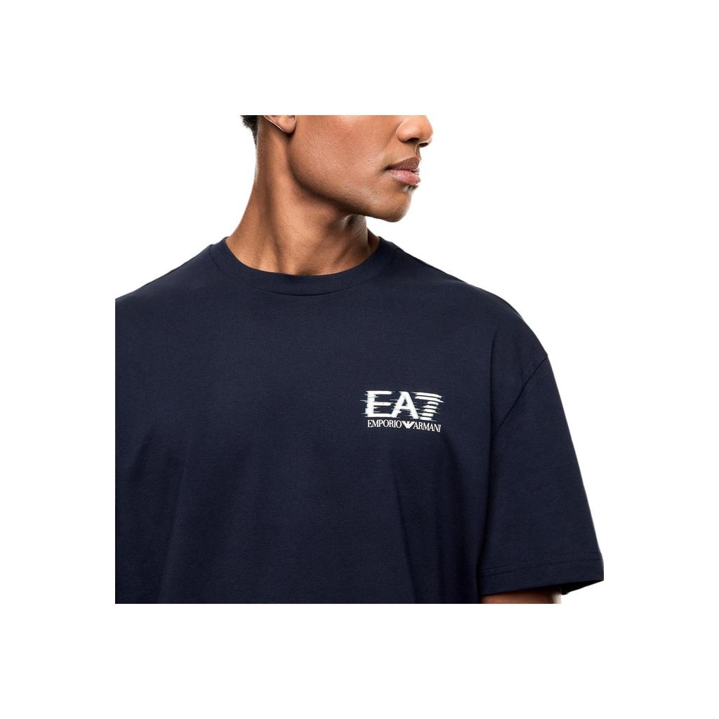 Emporio Armani EA7 Cotton Logo Pullover Crew Neck Short Sleeve T-Shirt Men tops 7M001327-AF17789-UB102