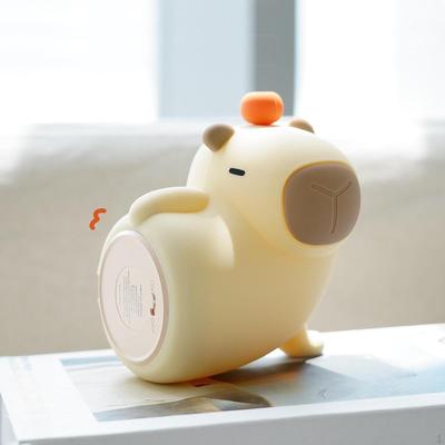 Cartoon Capybara Night Light Nursery Nightlight Valentines Day Gifts Kid Bedside Lamp