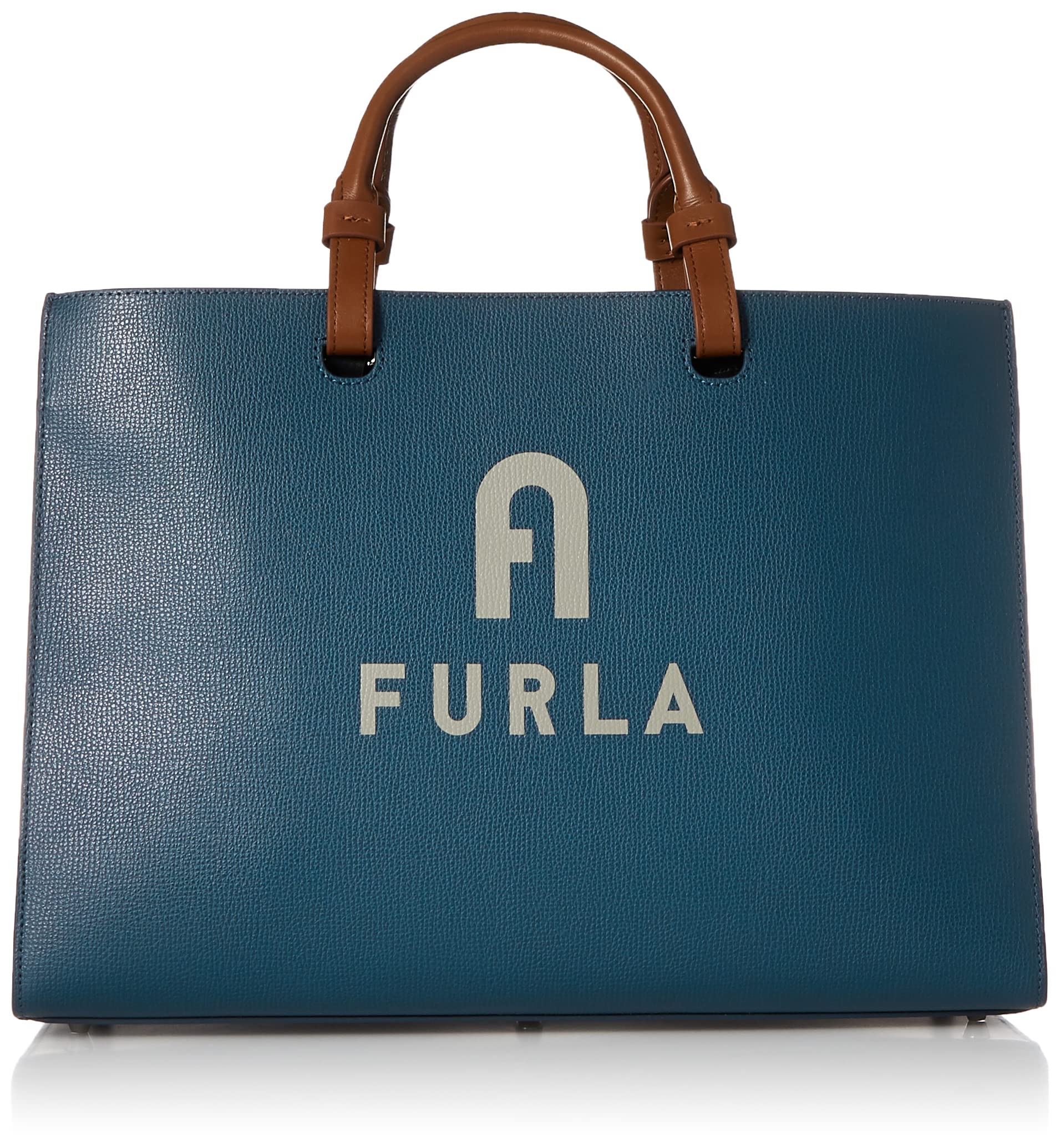 

Furla VARSITY STYLE Tote Bag in Blue Jay Marmo Women s + (Product Code c)
