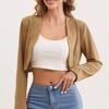 Spring/Autumn High-End Wind Short Jacket Women's Fashion Casual Slim Fit Waist Suit Ladies Top