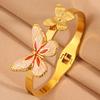 Fashionable Women's Spring Opening Butterfly Shape Exquisite Bracelet Bracelet