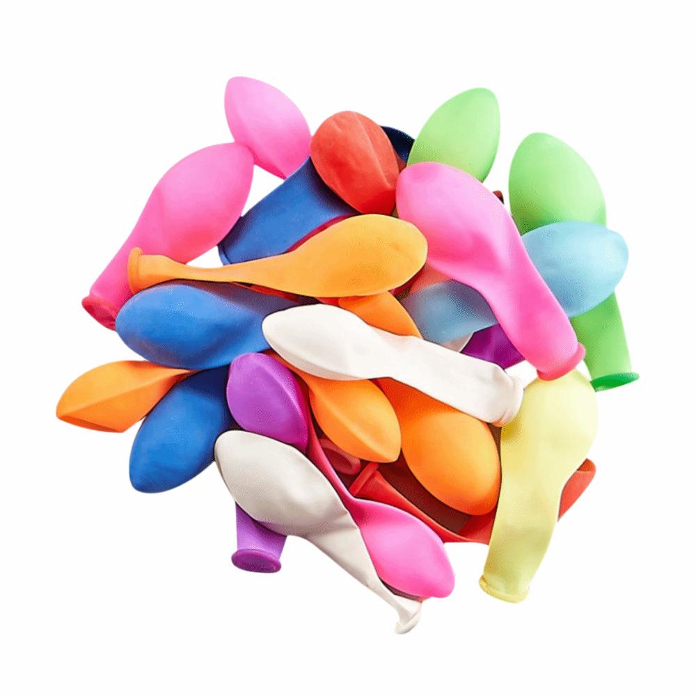Handheld Dragonfly Balloon Water Blaster Creative Water Fireworks Toys Party Game 100Pcs Balloon