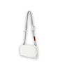 Tab N Shift Chrome Tyvek Mini Cross Bag - Cream