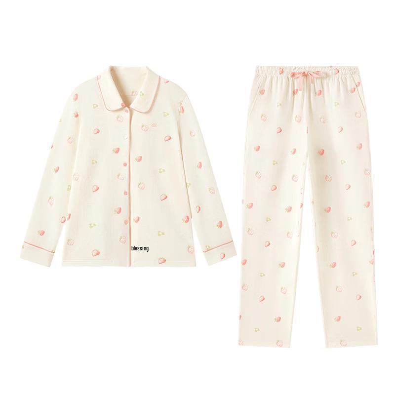 Women s 7A Antibacterial Dessert Pajama Set M