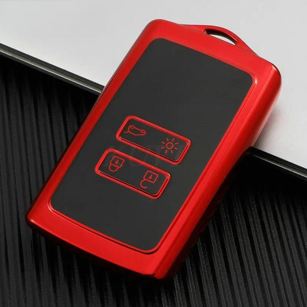 TPU Auto Fernbedienung Schlüsselhülle Cover Fob für Renault Koleos Kadjar Clio Captur Megane Talisman Espace Zoe Scenic 4 Arkana Dacia Sandero