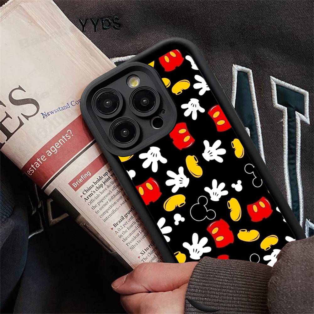 

M-Minnie M-Mickey For iPhone 17 16 15 14 13 12 11 Pro Max Plus Phone Case Covers iPhone 16