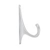 Modern Wall Mounted Coat Hook Bathroom Cloakroom Closet Clothes Rack Holder Hooks(Matte Black)