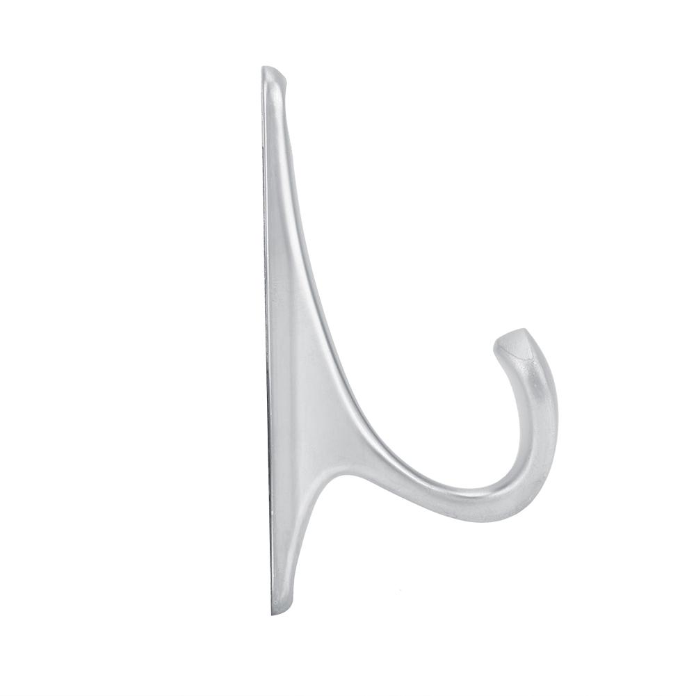Modern Wall Mounted Coat Hook Bathroom Cloakroom Closet Clothes Rack Holder Hooks(Matte Black)