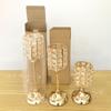Crystal Candelabra Centerpieces Candle Holder for Wedding Home Holiday Dinner Party Table Decoration Valentine Christmas