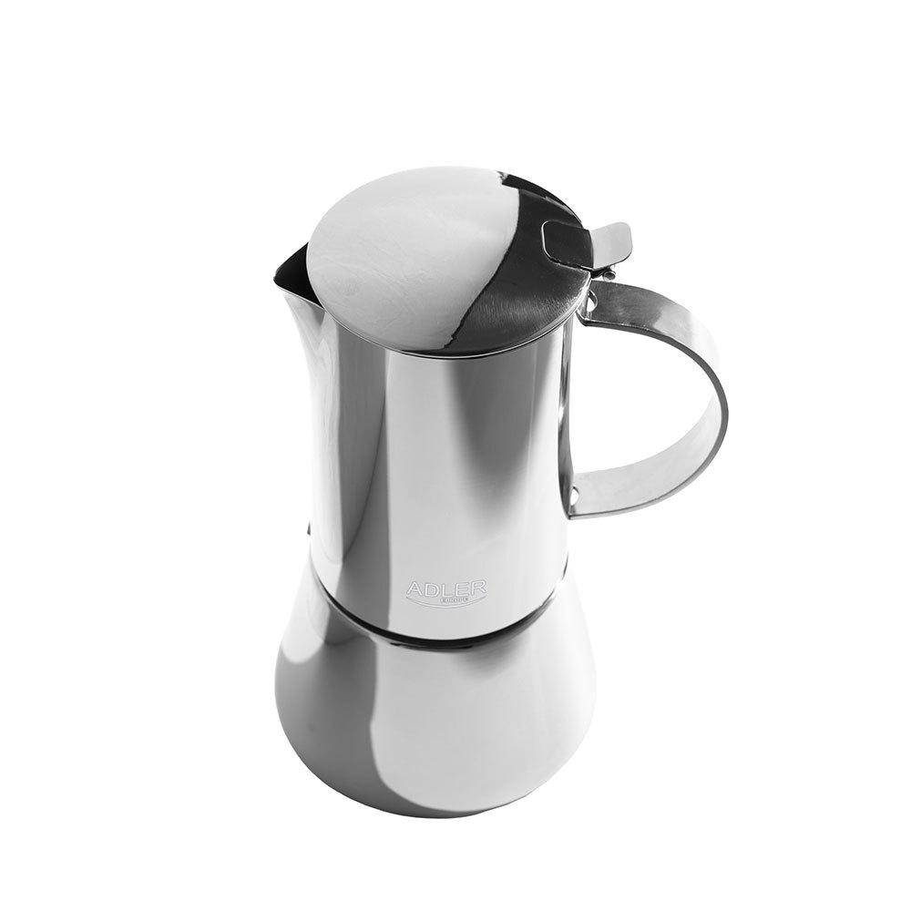 Adler-Europe AD 4417 Espresso Coffee Maker 620ml Silver