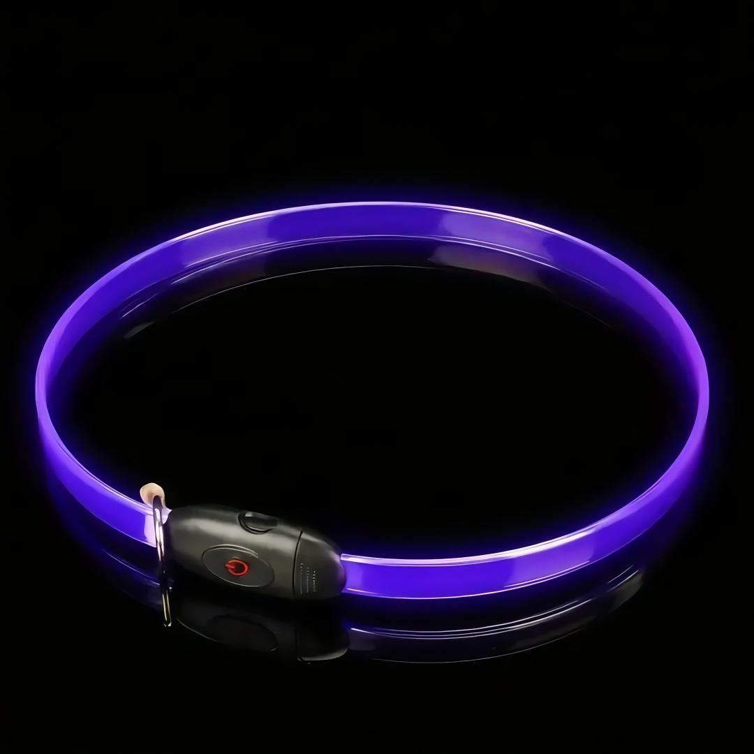 

2025 LED Магічний Світловідбиваючий Нашийник та Повідець для Собак і Котів: Нічний Безпечний Подарунок для Домашніх Тварин Other