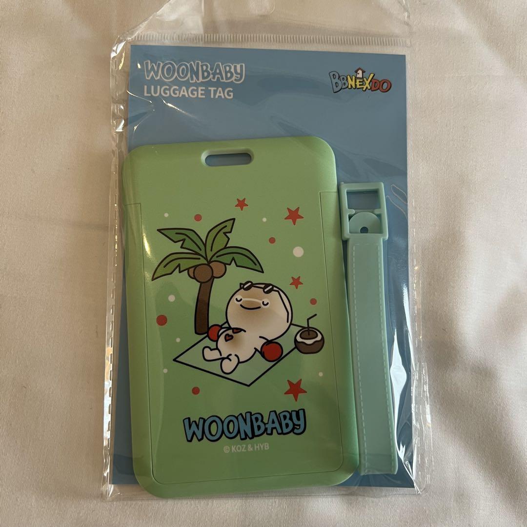 

[USED] BOYNEXTDOOR Unak Boynek Taipei Limited Luggage Tag