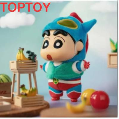 TOPTOY New Crayon Shin-chan Dress Up Party Series Vinyl Face Plush Blind Box Cute Pendant Anime Figures Doll Mysterious Box