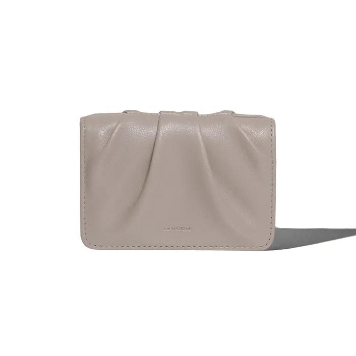 Dou Soft Women's Leather Card Wallet (4 Colors)