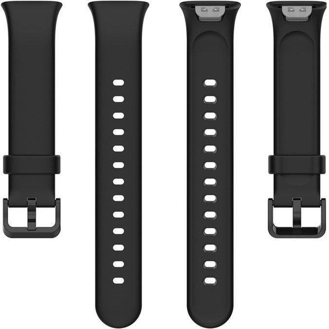 Silicone Strap for Xiaomi Mi Band 7 Pro, Black