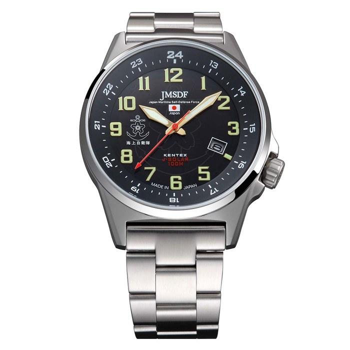 [Kentex] JSDF Standard Solar Watch Maritime Self-Defense Force Model Military S715M-06 Men's Black Dial