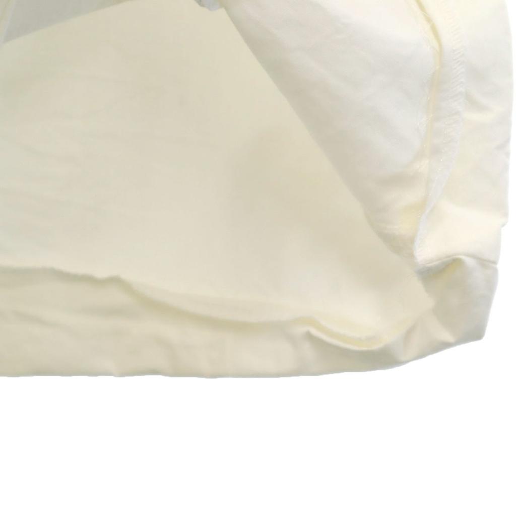 Emporio Armani 90s Made In Italy Old Midi Length Tight Skirt 36 Ivory Women Used