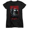 Spider-Noir Womens/Ladies Comic Cover Ringspun Cotton Fitted T-Shirt