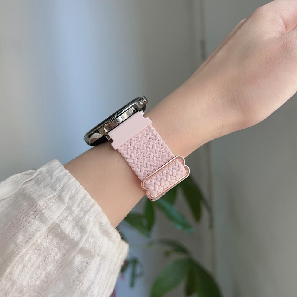 Correa Band For Samsung Galaxy Watch 7 FE 5 Pro 4 6 Classic 44mm 40mm Nylon Braided Sport Bracelet Correa Galaxy Watch 7 Strap